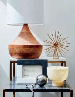 Onyx Marble Tealight Candle Holder -Furniture Sales Store 2ToneGreyandWhiteMarbleSideOC19