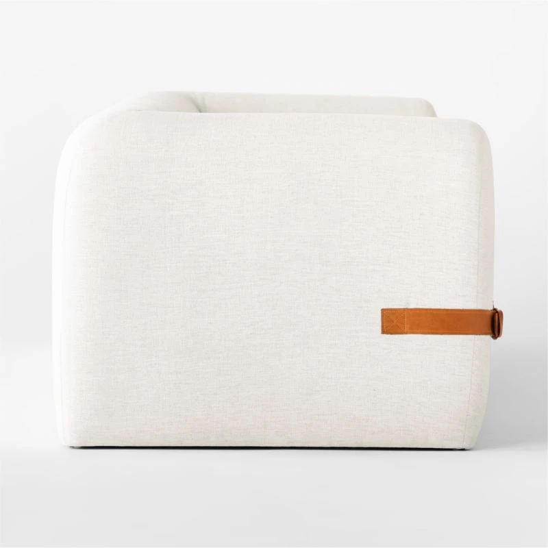 Alesso Snow White Performance Fabric Sleeper Sofa 7 Alesso Snow White Performance Fabric Sleeper Sofa - Image 7