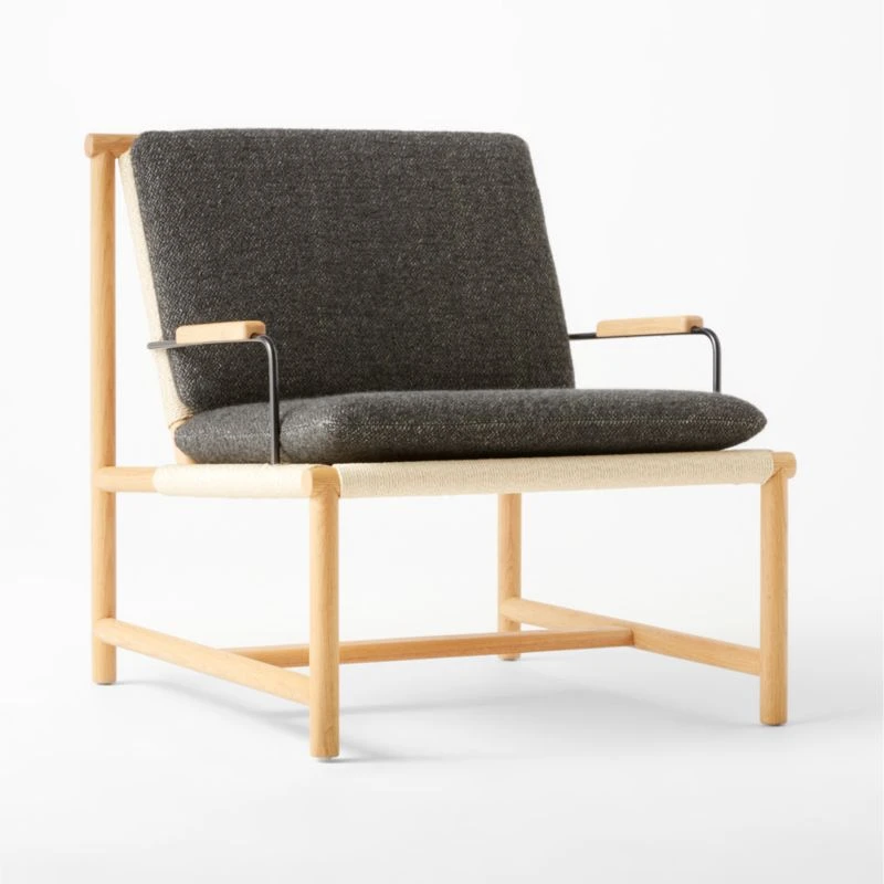 Anacapa Grey Woven Lounge Chair 6 Anacapa Grey Woven Lounge Chair - Image 6