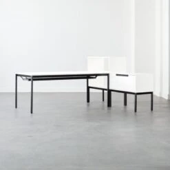 Aptum White Metal Bookcase -Furniture Sales Store AptumModularGroup2AVFHF21