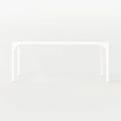 Aqua Virgo Rectangular White Dining Table 72" -Furniture Sales Store AquaVirgoDiningTableSOSSS21