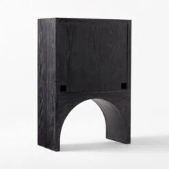 Augusta Black Entryway Cabinet 16 Augusta Black Entryway Cabinet -Furniture Sales Store ArcBlkEntrywayCabinet3QBSSS22