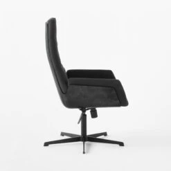 Arzella Charcoal Burl Office Chair -Furniture Sales Store ArzellaChairSDSSF21
