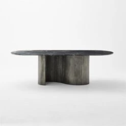 Aster Black Marble And Aluminum Dining Table 11 Aster Black Marble And Aluminum Dining Table -Furniture Sales Store AsterMrblNAlmnDnngTableSOSSF22