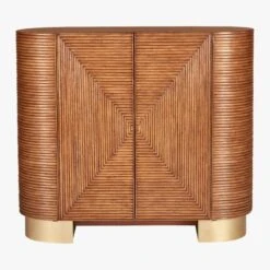 Avalon Rattan Bar Cabinet -Furniture Sales Store AvalonRattanBarS18