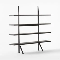 Azzurra Black Metal And Wood Bookshelf 8 Azzurra Black Metal And Wood Bookshelf -Furniture Sales Store AzzurraBookcase3QSSF22