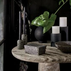 Babylon Torrento Grey Marble Bistro Table 18 Babylon Torrento Grey Marble Bistro Table -Furniture Sales Store BabylonRoundSmallTableJN21 1x1