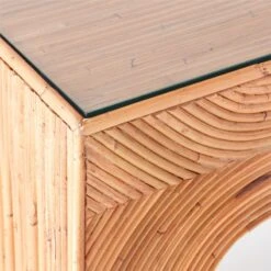 Bayu Rattan Desk With Drawer -Furniture Sales Store BayuRattanDeskAVSSS22