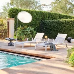 Playa Ivory Small Terrazzo Ball -Furniture Sales Store BeppiIvorySunLoungerAP21 1x1