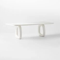 Bima Rectangular Recycled Terrazzo Dining Table -Furniture Sales Store BimaRcyldTrzDiningTable3QSSS22