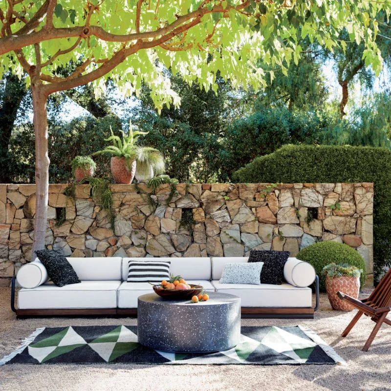 Terrazzo Black Outdoor Coffee Table 3 Terrazzo Black Outdoor Coffee Table - Image 3