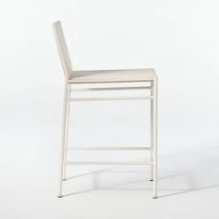 Bounce Ivory Woven Counter Stool -Furniture Sales Store BounceWovenCntrstl24inWhtSDF20