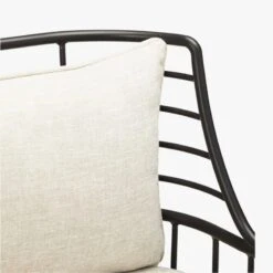 Breton Black Metal Dining Armchair Set Of 4 11 Breton Black Metal Dining Armchair Set Of 4 -Furniture Sales Store BretonDiningChairBlackAVS18 1