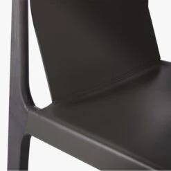 Burano Charcoal Grey Leather Sling Counter Stool -Furniture Sales Store BuranoBarstoolChrcl30inAVF18