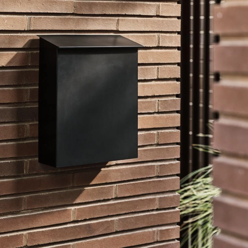 Damon Black Vertical Mailbox 5 Damon Black Vertical Mailbox - Image 5
