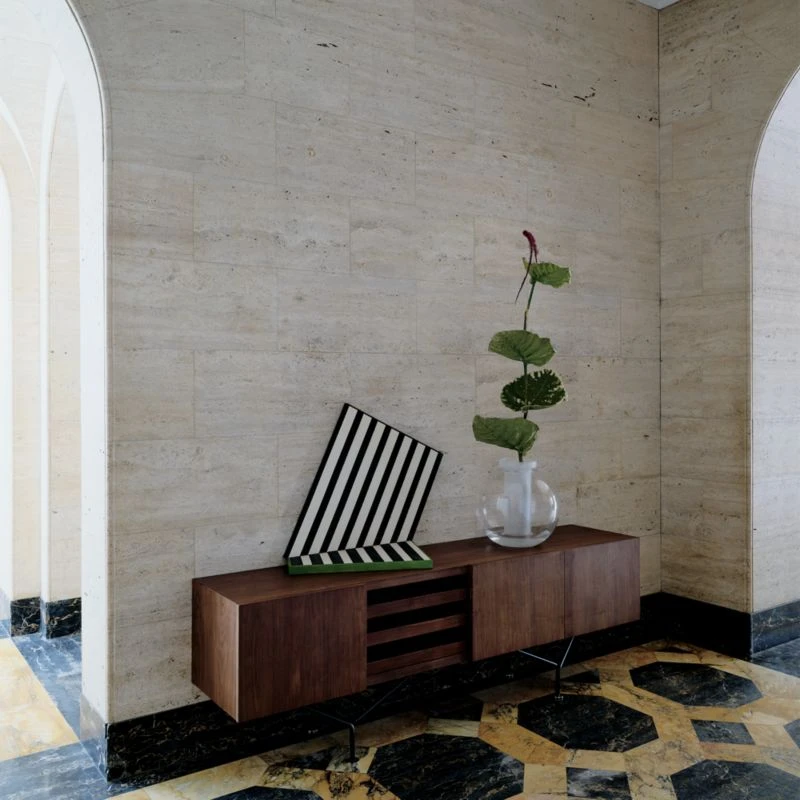 Paraggi Walnut Wood Credenza 3 Paraggi Walnut Wood Credenza - Image 3