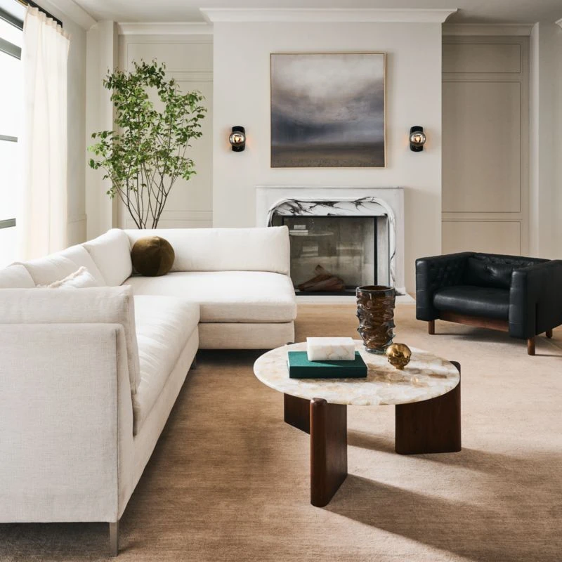 Marconi Tufted Black Leather Accent Chair 3 Marconi Tufted Black Leather Accent Chair - Image 3