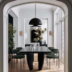 Inesse Green Dining Chair Set Of 4 -Furniture Sales Store CB2HOL22 19A V2