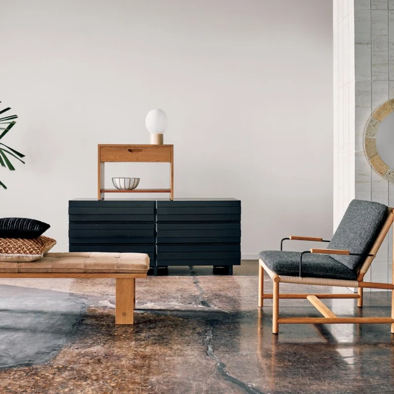 Anacapa Grey Woven Lounge Chair 2 Anacapa Grey Woven Lounge Chair - Image 2