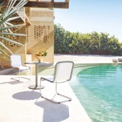 Enzo Natural Sunbrella ® Outdoor Armless Sling Chair Set Of 4 11 Enzo Natural Sunbrella ® Outdoor Armless Sling Chair Set Of 4 -Furniture Sales Store CB2SU22 16A v3 RET