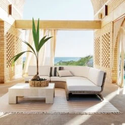 20''x12'' Bronte Recycled Velvet Black And White Outdoor Throw Pillow -Furniture Sales Store CB2SU22 21B RET 2