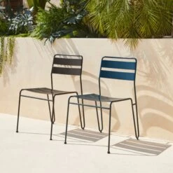 Lucinda Black Outdoor Patio Stacking Chair 11 Lucinda Black Outdoor Patio Stacking Chair -Furniture Sales Store CB2SU23 15D V1 RET