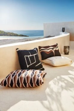 Alte Patterned Outdoor Throw Pillow 23'' -Furniture Sales Store CB2SU23 17A V1 RET 2