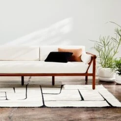 Silves Camel Brown Boucle Outdoor Throw Pillow 20x12 -Furniture Sales Store CB2SU23 PR 001 Hero 1