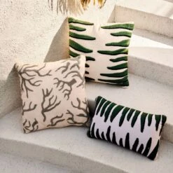 Gato Outdoor Throw Pillow 20''x12'' -Furniture Sales Store CB2SU23 RC 05C 037 1