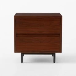 Cardiff 2-Drawer Wood Nightstand -Furniture Sales Store CardiffNightstandSOSSS23