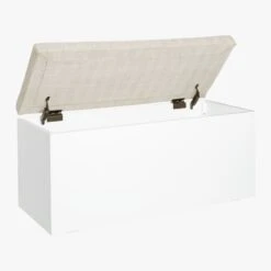 Catch-All Small Sand Storage Bench 9 Catch-All Small Sand Storage Bench -Furniture Sales Store CatchAllStorageBedSandAVF17