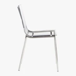 Chiaro Clear Chair Nickel 15 Chiaro Clear Chair Nickel -Furniture Sales Store ChiaroChairNickelSDF19