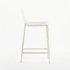 Chiaro Clear Counter Stool Nickel 13 Chiaro Clear Counter Stool Nickel -Furniture Sales Store ChiaroClrCntrStl24inNcklSDSSS21