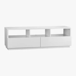 Chill High-Gloss White Media Console 60'' -Furniture Sales Store ChillMediaConsole3QF10