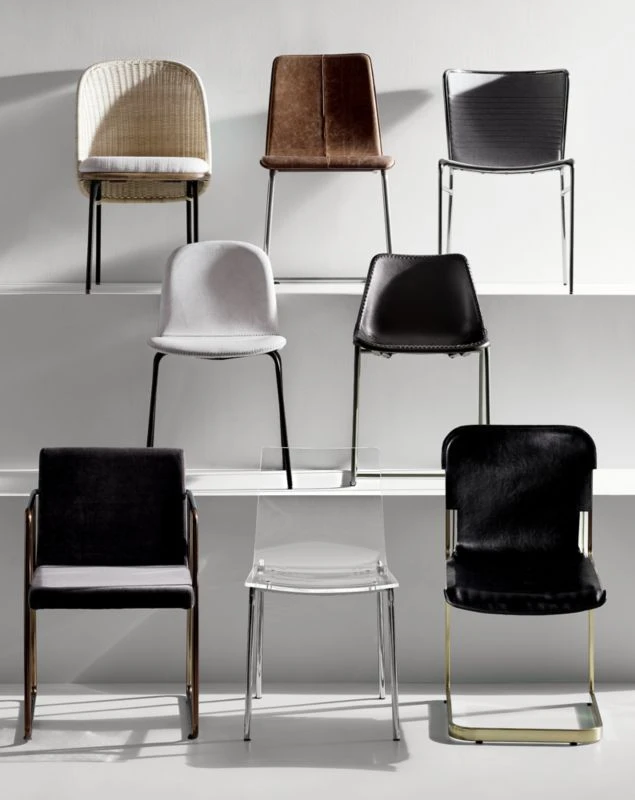 Chiaro Clear Chair Nickel 3 Chiaro Clear Chair Nickel - Image 3