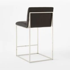 Coop Black Leather Counter Stool Set Of 2 10 Coop Black Leather Counter Stool Set Of 2 -Furniture Sales Store CoopBkLthrCounterStool3QBSSF22