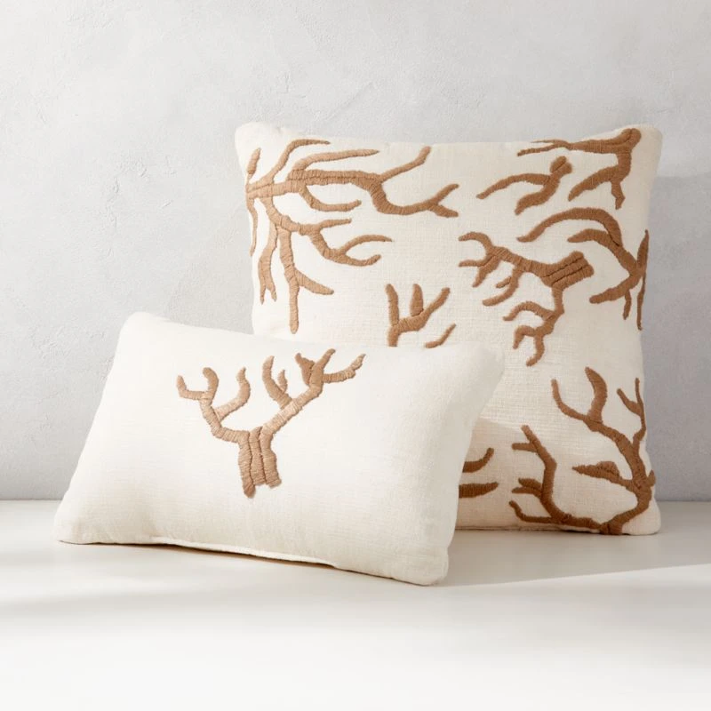 Corail Outdoor Throw Pillow 20''x12'' 4 Corail Outdoor Throw Pillow 20''x12'' - Image 4