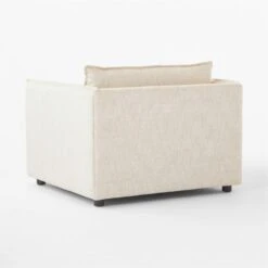 Corroy Natural Linen Chair And A Half -Furniture Sales Store CorroyNaturalLinenChair3QBSSF23