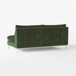 Decker Green Performance Velvet Armless Loveseat 10 Decker Green Performance Velvet Armless Loveseat -Furniture Sales Store DeckerGrnArmlessLoveseat3QBSSF23