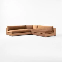 Deseo 3-Piece Modular Copper Brown Performance Velvet Sectional Sofa 7 Deseo 3-Piece Modular Copper Brown Performance Velvet Sectional Sofa -Furniture Sales Store Deseo3PcCpprSectSofa3QSSF23