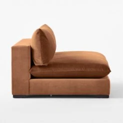Deseo Copper Brown Performance Velvet Armless Loveseat 9 Deseo Copper Brown Performance Velvet Armless Loveseat -Furniture Sales Store DeseoCpprArmlessLvstSDSSF23