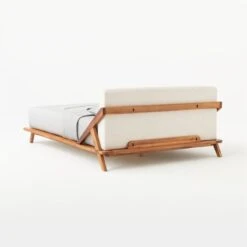 Drommen Acacia Wood Platform Queen Bed 12 Drommen Acacia Wood Platform Queen Bed -Furniture Sales Store DrommenQueenBed3QBSSS21