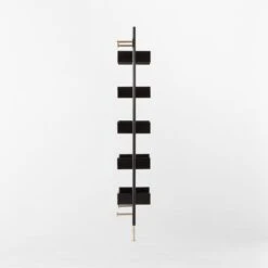 Effie Black Oak Wall Mount Bookshelf 8 Effie Black Oak Wall Mount Bookshelf -Furniture Sales Store EffieEbonizedOakBookcaseSDSSF22
