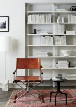 Stairway White Wall-Mounted Bookcase - 96" Height 11 Stairway White Wall-Mounted Bookcase - 96" Height -Furniture Sales Store EmbassyDirectorsChairJN20