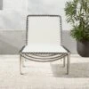 Enzo Natural Sunbrella Outdoor Sling Sun Lounger