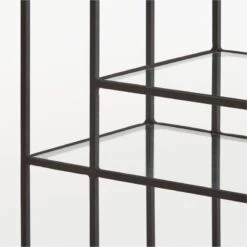 Euclidean Black Metal Etagere 11 Euclidean Black Metal Etagere -Furniture Sales Store EuclideanBlackEtagereAVSSS21