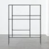 Euclidean Black Metal Etagere