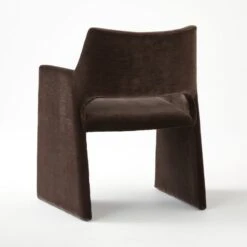 Foley Mink Velvet Dining Armchair 14 Foley Mink Velvet Dining Armchair -Furniture Sales Store FoleyVlvtMinkDnngChair3QBSSF20