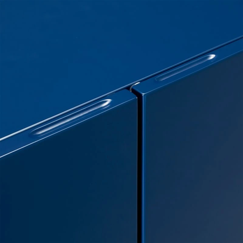 Fuel High-Gloss Navy Blue Credenza 6 Fuel High-Gloss Navy Blue Credenza - Image 6