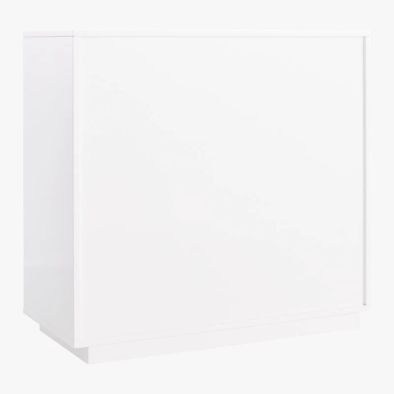 Gallery 3-Drawer White Dresser 8 Gallery 3-Drawer White Dresser - Image 8